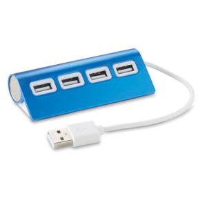 Hub USB in alluminio - Powerbank