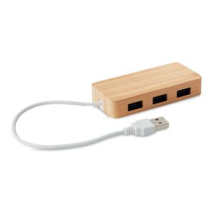 Hub USB | Bambù - Powerbank